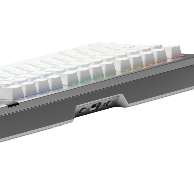 Glorious Gaming GMMK 3 PRO 75% Prebuilt Wireless Silver - US Glorious Gaming GMMK 3 PRO 75% Prebuilt Wireless Silver - US