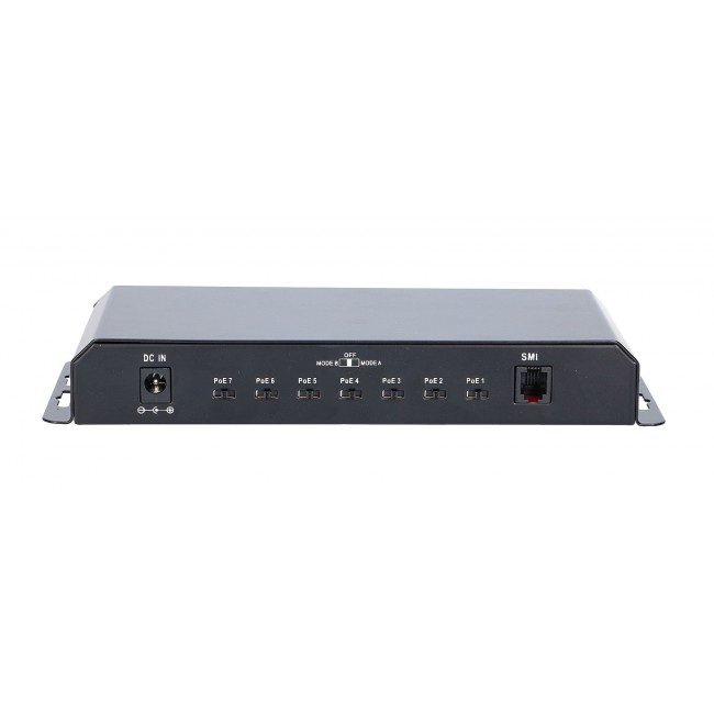 Extralink PoE Switch KRATOS 7x Gigabit PoE, 1x Uplink RJ45, Power Supply 24V 2.5A, 60W