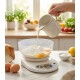 Esperanza EKS007 Kitchen scale with a bowl. White Electronic kitchen scale