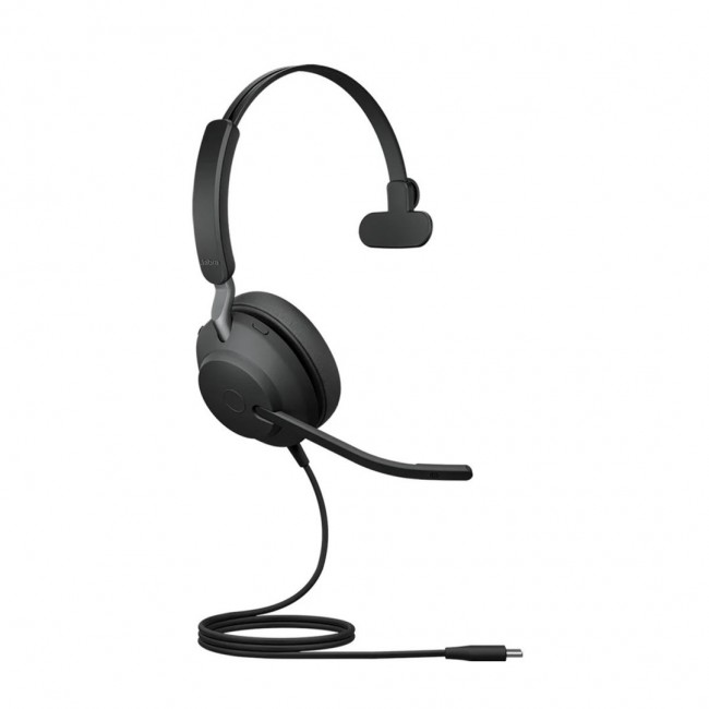 Jabra Evolve2 40 SE Headset Wired Head-band Office/Call center USB Type-C / USB Type-A Black