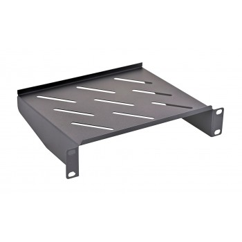LANBERG SHELF FOR 10 RACKS (1U, 254X180MM, GREY)