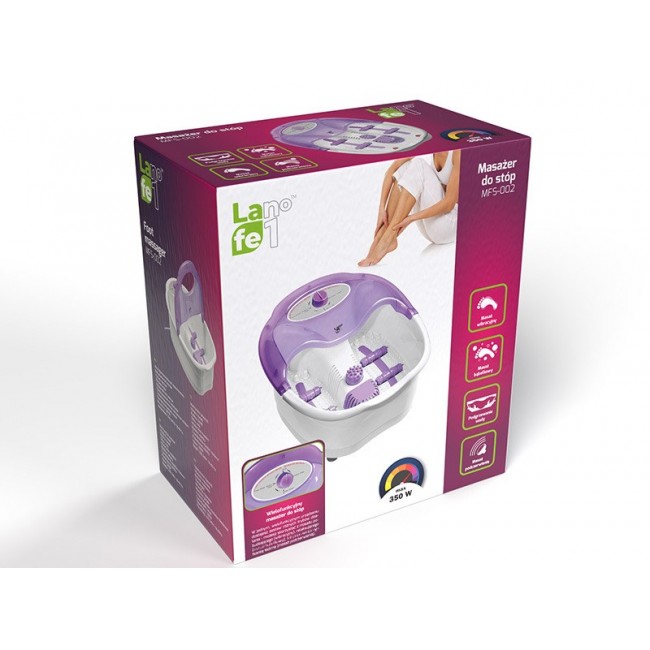 Lafe MFS002 massager Foot Purple, White