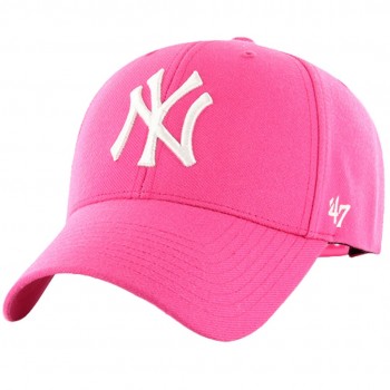 '47 New York Yankees Magenta Baseball Cap Pink B-MVPSP17WBP-MA