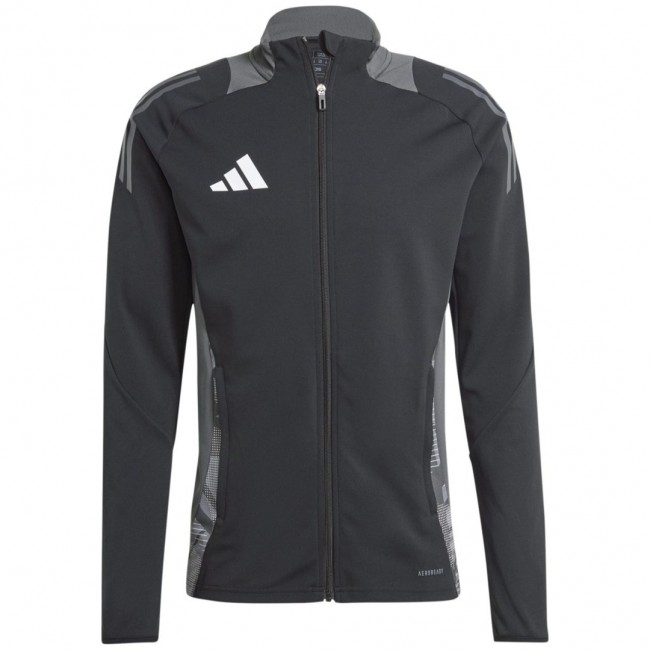 adidas Tiro 24 Competition men's sweatshirt black-grey IP1870 adidas Tiro 24 Competition men's sweatshirt black-grey IP1870