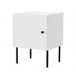 Bedside table 2 pcs PALAZZO BIS 45x39xH59 white matt Bedside table 2 pcs PALAZZO BIS 45x39xH59 white matt