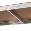 Rebel RB-1250 Metal Storage Rack Cabinet Shelves 175kg x5 180x90x40cm Galvanized Folding MDF