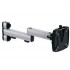 Novus 1.2 TSS Folding arm 2 Monitor Arm Desk Black, Silver