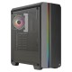 Aerocool GENESISV2BK PC ATX Case Front Panel LED ARGB Fan ARGB 12cm Black Aerocool GENESISV2BK PC ATX Case Front Panel LED ARGB Fan ARGB 12cm Black