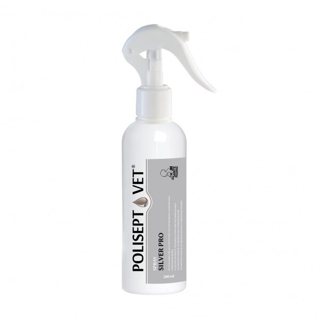 JM SANTE Polisept Vet Spray Silver Pro - wound solution for dogs and cats 200 ml