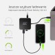 Green Cell AK61 notebook dock/port replicator USB 3.2 Gen 1 (3.1 Gen 1) Type-C Silver Green Cell AK61 notebook dock/port replicator USB 3.2 Gen 1 (3.1 Gen 1) Type-C Silver