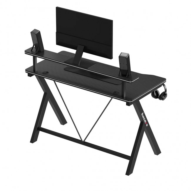 Huzaro Hero 1.9 Black gaming desk Huzaro Hero 1.9 Black gaming desk