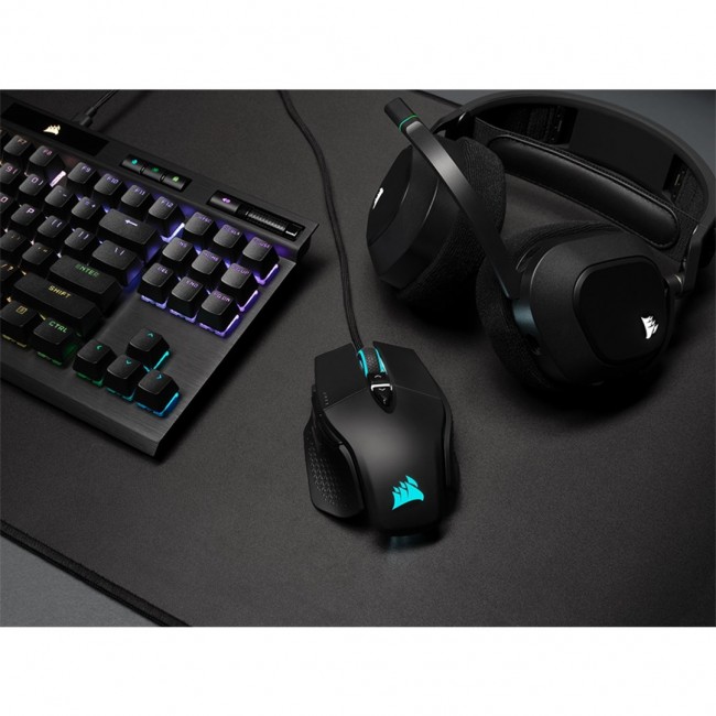 Corsair M65 RGB ULTRA mouse Right-hand USB Type-A Optical 26000 DPI