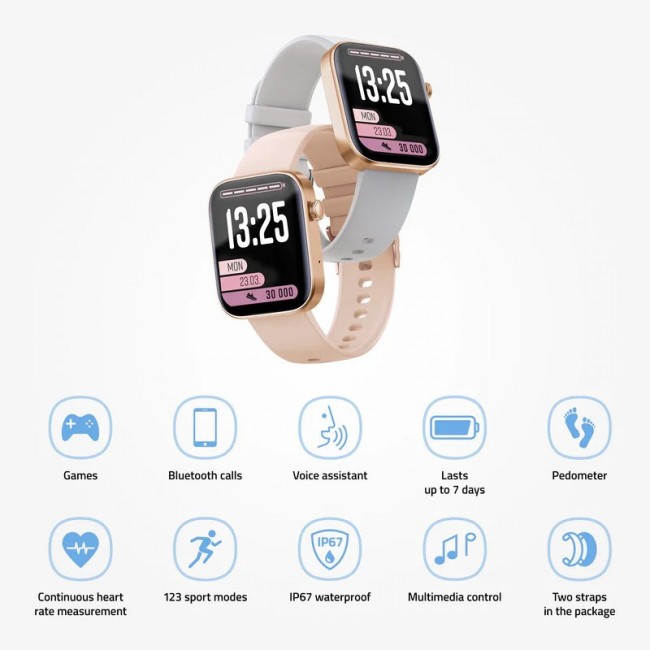 LAMAX BCool2 Plus Rose Gold Smartwatch LAMAX BCool2 Plus Rose Gold Smartwatch