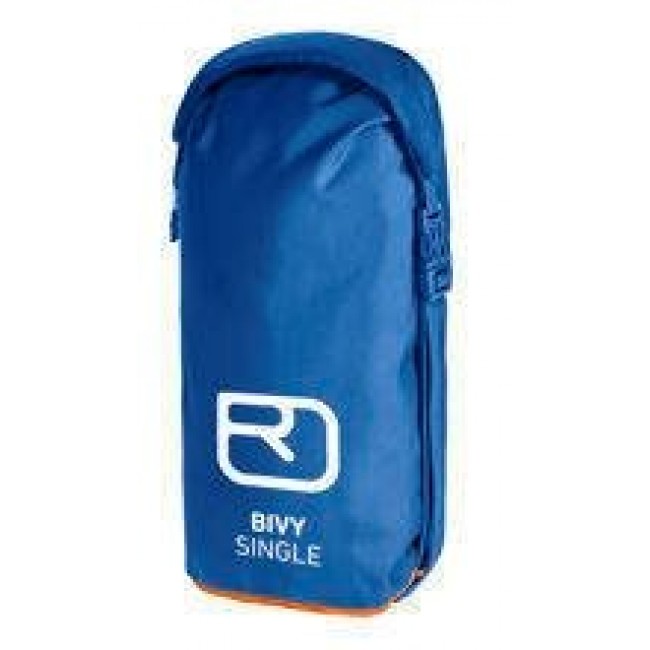 ORTOVOX Bivy Single Adult Rectangular sleeping bag Polyurethane Blue, Orange