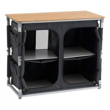 Outwell Padres XL Storage Unit Grey 4 shelves Foldable