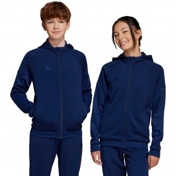 Bluza dla dzieci adidas Tiro 25 Full-Zip granatowa JC5127 128cm