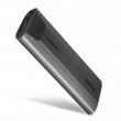 Axagon EEM2-GTS2 External USB-C 10Gbps metal box for M.2 NVMe & SATA SSD disks. Screwless