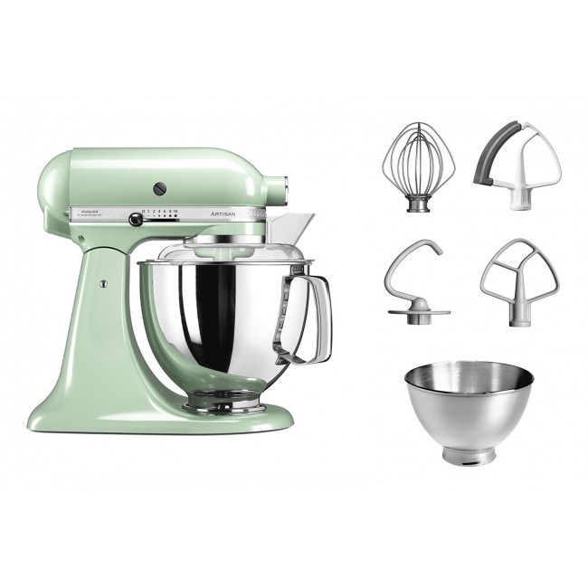 KitchenAid 5KSM175PSEPT Artisan food processor 300 W 4.8 L Green