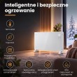 Extralink SMART GLASS PANEL HEATER, WHITE, 2000W, WIFI, LPL-23A-WH
