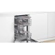 Bosch Serie 4 SPT4EMX24E dishwasher Fully built-in 10 place settings C Bosch Serie 4 SPT4EMX24E dishwasher Fully built-in 10 place settings C