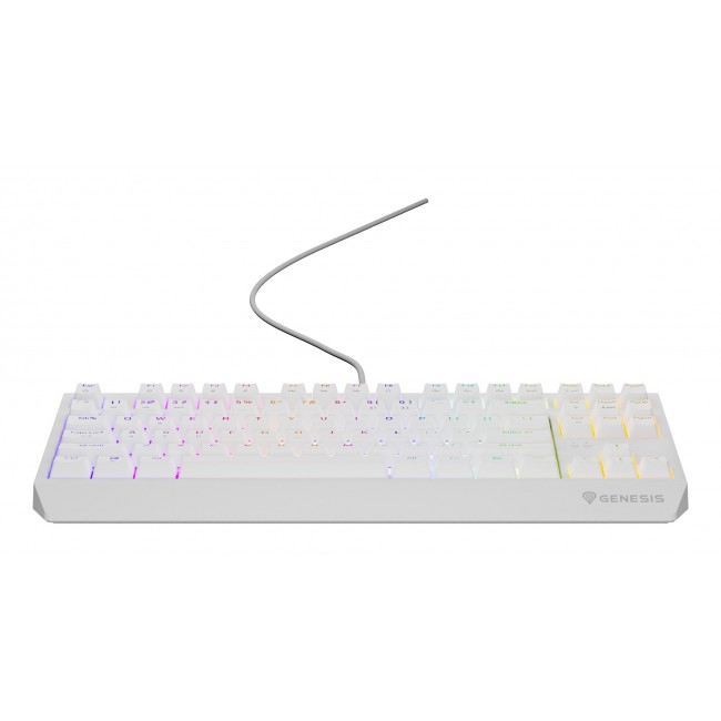 GENESIS Thor 230 TKL keyboard Gaming USB QWERTY US English White GENESIS Thor 230 TKL keyboard Gaming USB QWERTY US English White
