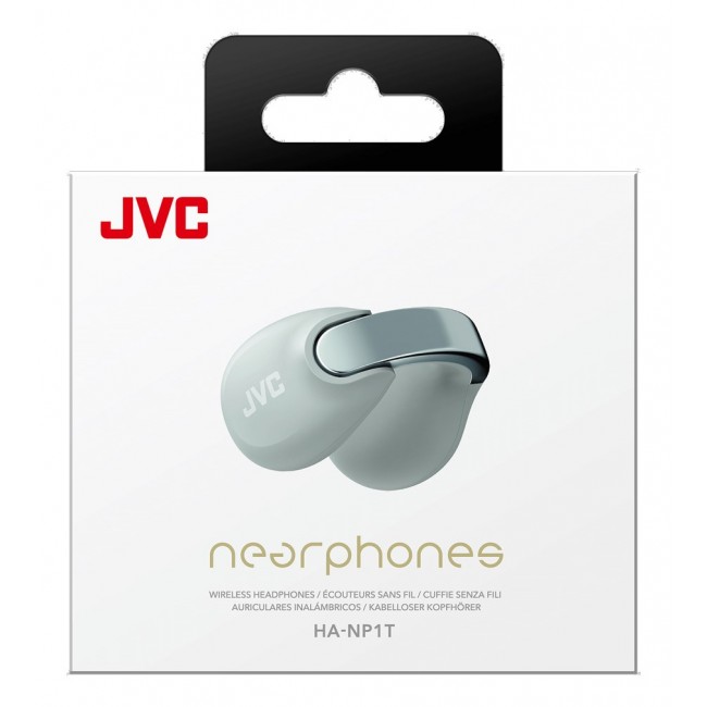 JVC HA-NP1THU - open-back TWS earcuff headphones, grey JVC HA-NP1THU - open-back TWS earcuff headphones, grey