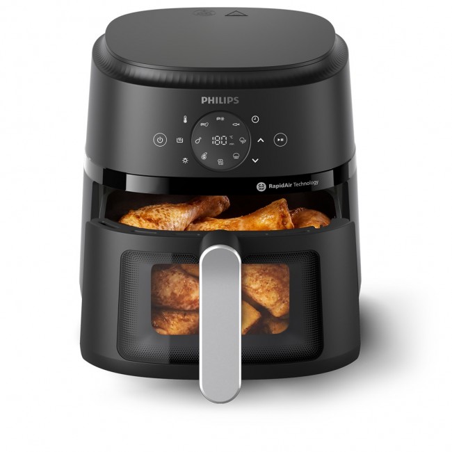 Philips 2000 series NA221/00 fryer Single 4.2 L Stand-alone 1500 W Hot air fryer Silver Philips 2000 series NA221/00 fryer Single 4.2 L Stand-alone 1500 W Hot air fryer Silver