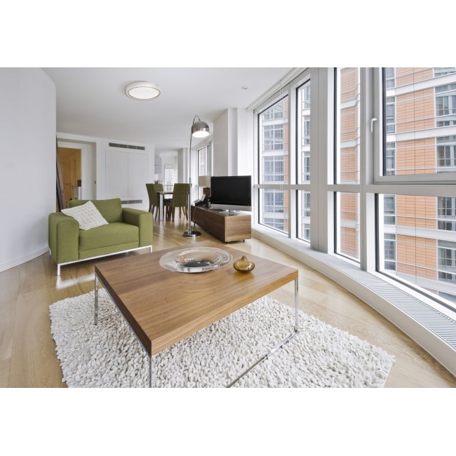 Modern LED ceiling plafond Activejet VERDI White/Gold 23W