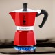 Bialetti Moka Express Moka pot Red Bialetti Moka Express Moka pot Red
