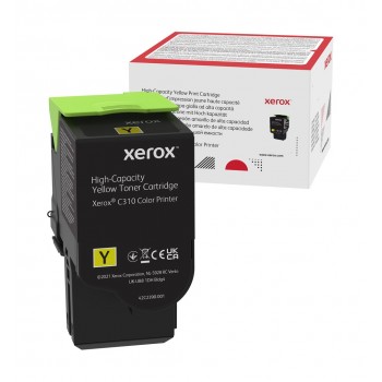 Xerox Genuine C310 Color Printer / C315 Color Multifunction Printer Yellow High capacity Toner Cartridge (5500 Pages) - 006R04367