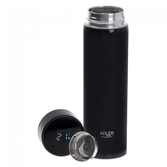 THERMOS WITH LED ADLER AD 4506BK BLACK