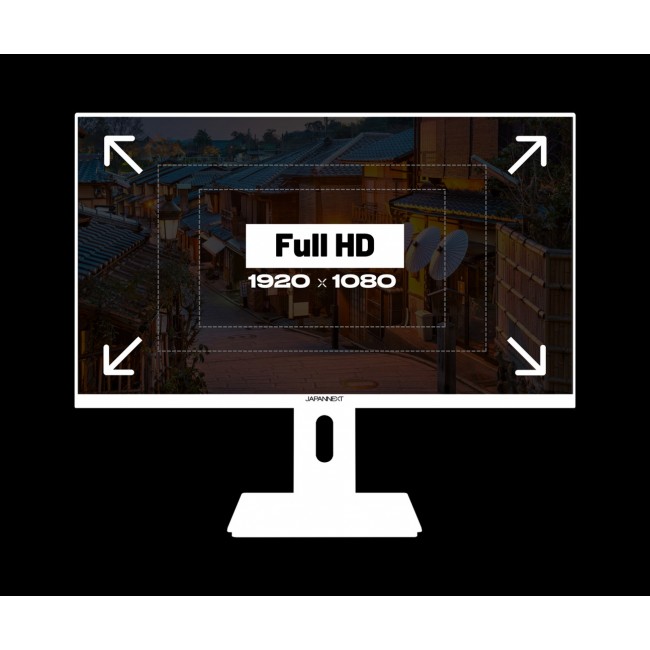JAPANNEXT JN-I238FHD120F-HSP-W computer monitor 60.5 cm (23.8