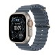 Apple Watch Ultra 3 GPS + Cellular 49mm Natural Titanium Case with Anchor Blue Ocean Band