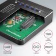 Axagon ADSA-M2C storage drive docking station USB 3.2 Gen 2 (3.1 Gen 2) Type-C Axagon ADSA-M2C storage drive docking station USB 3.2 Gen 2 (3.1 Gen 2) Type-C