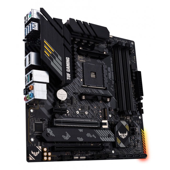 ASUS TUF GAMING B550M PLUS AMD B550 Socket AM4 micro ATX ASUS TUF GAMING B550M PLUS AMD B550 Socket AM4 micro ATX