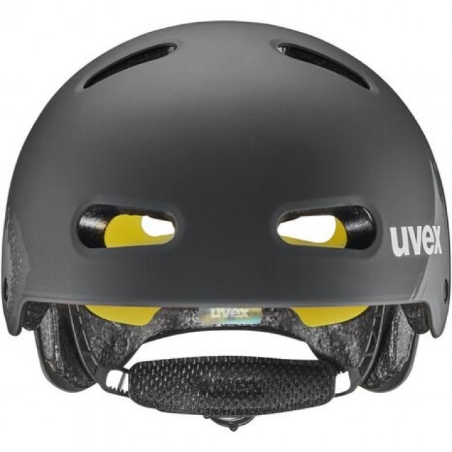 UVEX Kid 4 Style MIPS kids cycling helmet, dirt black matt