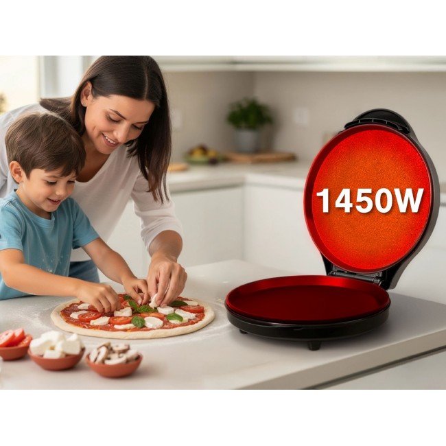 ELDOM ST1000 PIZZA MACHINE 1450W BLACK