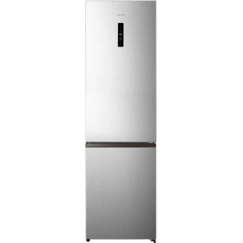 Gorenje NRK620EAXL4 Freestanding fridge freezer 336 L Stainless steel