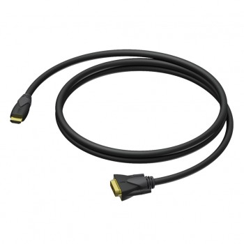 Procab HDMI - DVI-D 3 meters black (CLV160/3)
