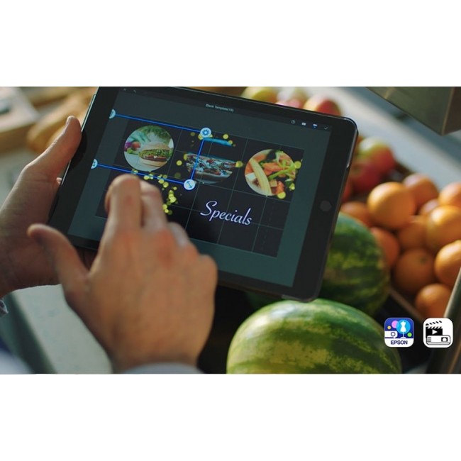 Epson EB-L530U data projector Standard throw projector 5200 ANSI lumens 3LCD WUXGA (1920x1200) White