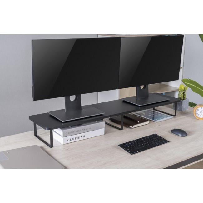 Gembird MS-TABLE2-01 monitor mount / stand Desk Black