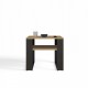 MODERN 2P MINI SLIM coffee table, artisan/black