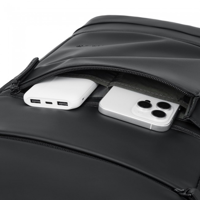Rivacase Eden backpack City backpack Black Polyester, PU leather Rivacase Eden backpack City backpack Black Polyester, PU leather