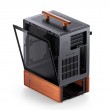 Jonsbo T7 Midi Tower Black, Wood