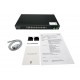 LevelOne 28-Port L2 Plus Managed PoE Industrial Switch, 4 x 1/2.5/10GbE SFP+, 24 PoE Outputs, 370W, 802.3AF/AT/BT PoE, 19