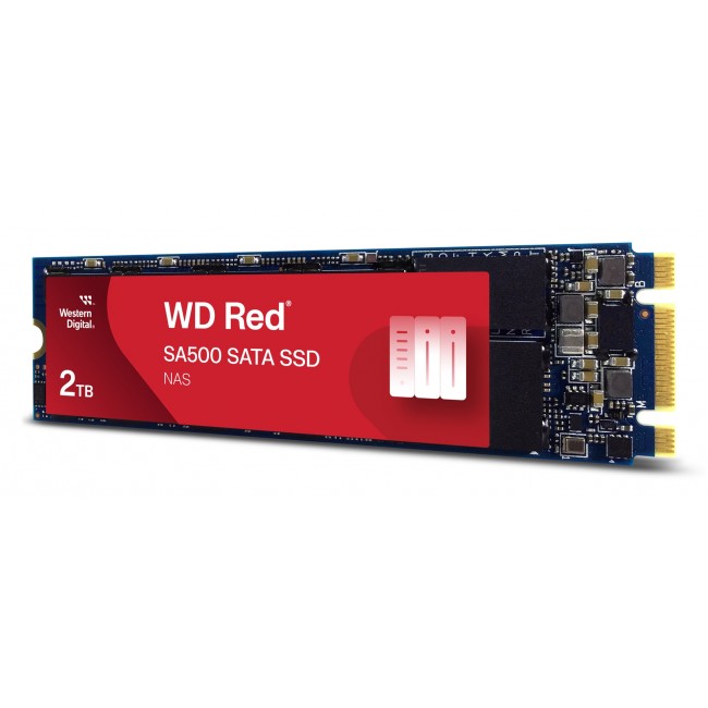 Western Digital Red WD SA500 SATA SSD M.2 2280 POWERED BY SANDISK 2 TB Western Digital Red WD SA500 SATA SSD M.2 2280 POWERED BY SANDISK 2 TB