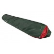 High Peak Lite Pak 1200 Mummy sleeping bag Polyester Green, Red 23263