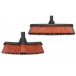 Fiskars 1025926 broom Indoor Soft / Hard bristle Aluminium Black