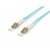 Equip 255230 InfiniBand/fibre optic cable 30 m LC Aqua colour