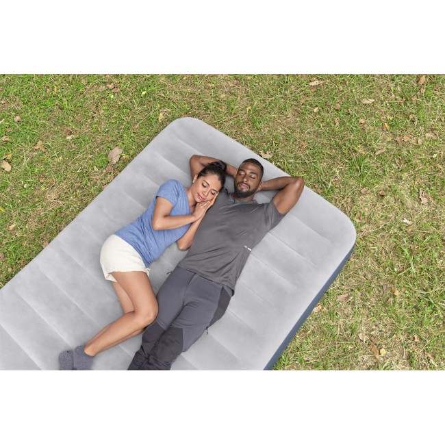 Bestway Tritech Air Mattress Queen with Rechargeable Pump 2.03 m x 1.52 m x 36 cm